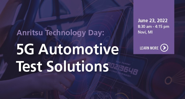5G Automotive and Testing Solutions
