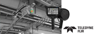 FLIR Si124音響カメラ（圧縮空気漏れ可視化）