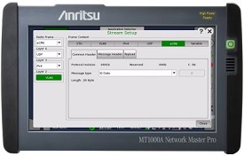 Strengthening Network Master Pro MT1000A Functions Support of 5G Mobile Network I&M