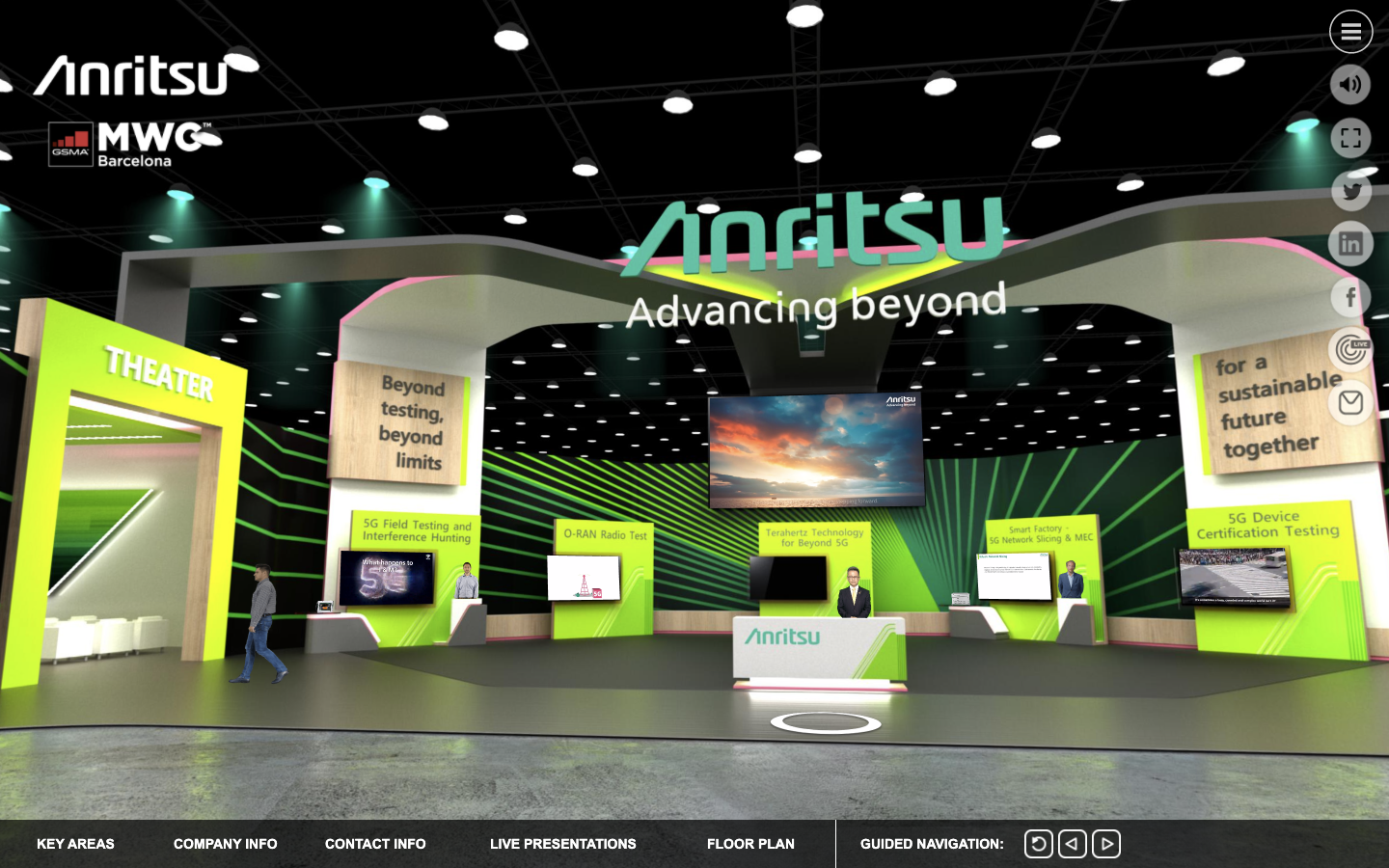 Anritsu Virtual Mobile World Congress #MWC21