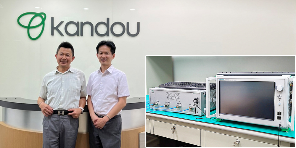 Anritsu 安立知協助肯度科技於台灣建置高速測試實驗室