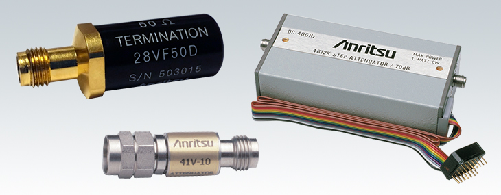 Precision Terminations, Fixed and Step Attenuators | Anritsu America