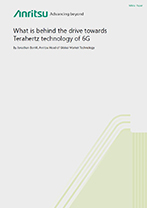 What is behind the drive towards Terahertz technology of 6G?