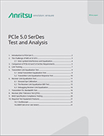 PCIe 5.0 SerDes Test and Analysis