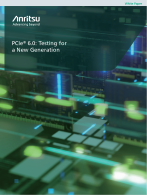White paper: PCIe® 6.0: Testing for a New Generation