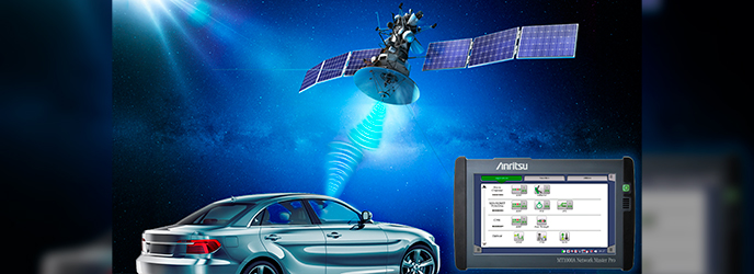 News---anritsu demonstrated automotive safety technologies in 3gpp-compliant ntn use cases with network performance verification