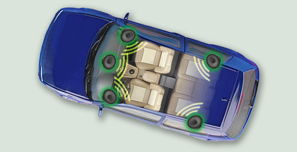 In-vehicle acoustics environment