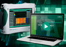 Video real time spectrum analyzer MS2090A