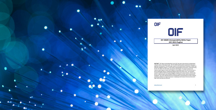 White Paper OIF 400ZR Interoperability - OFC 2025 Plugfest