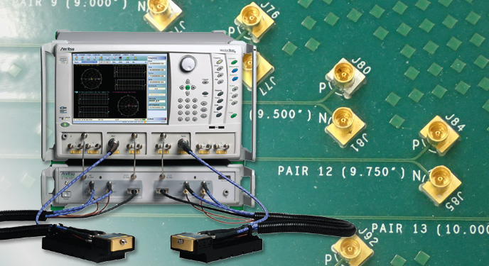 Frequency characteristic evaluation of products used for AI semiconductors
