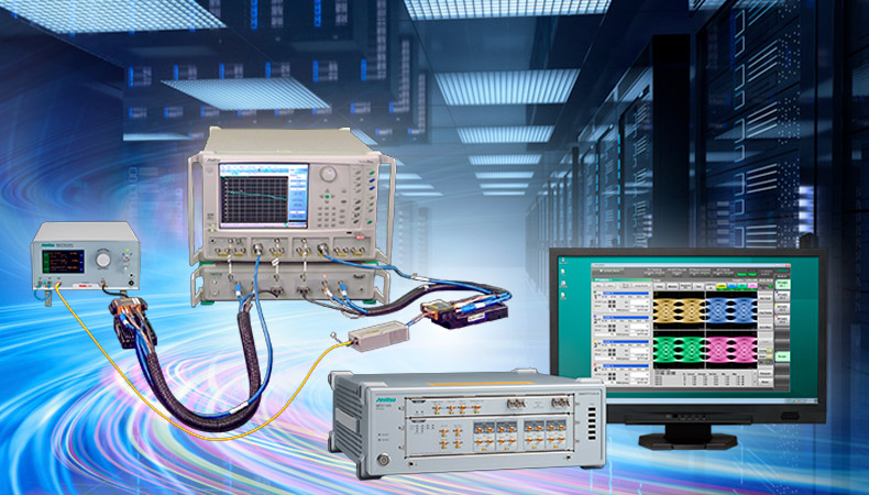 Integrated electrical and optical interface characterization