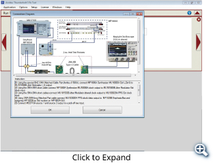 Calibration Setting and Measurement Screens