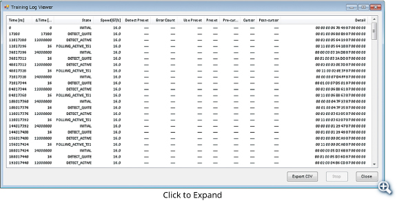 LTSSM Log