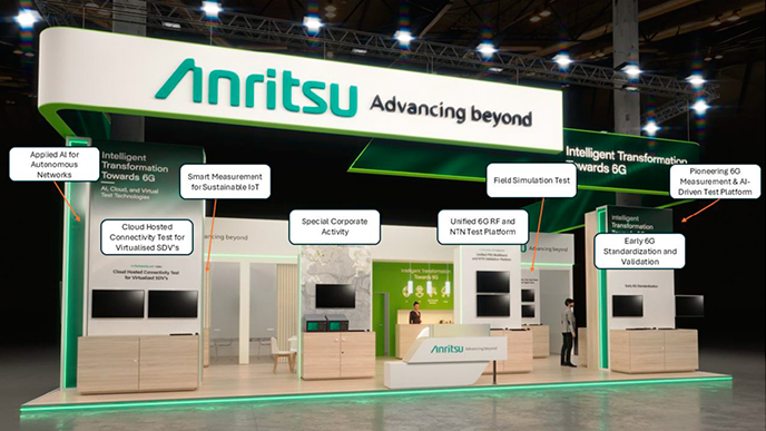 Anritsu booth