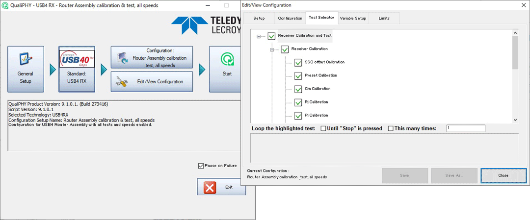 Teledyne LeCroy QPHY Software