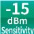 -15 dBm Sensitivity
