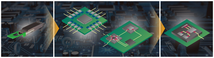 Evolution steps of photonics-electronics convergence technology