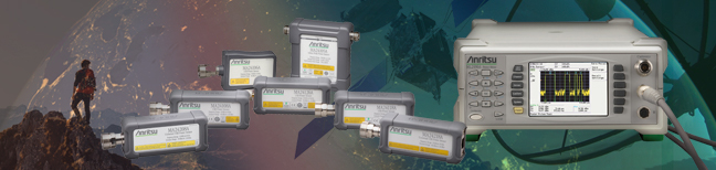 Anritsu Power Meters and Sensors Top Page Banner