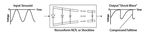 Shockline Nonlinear Transmission Line