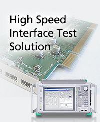 High Speed Interface Test Solution